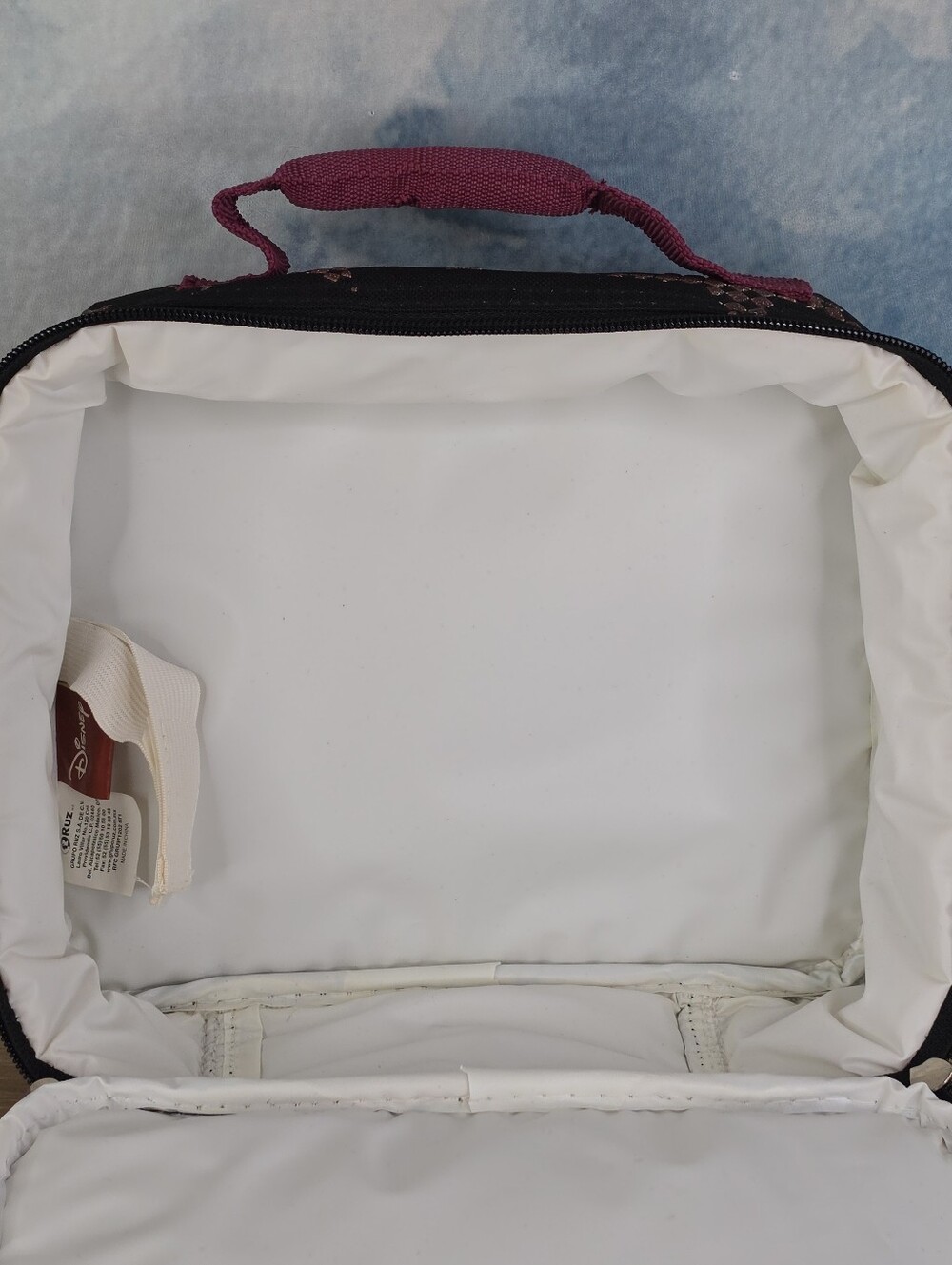 Disney Camp Rock Jonas Brothers Demi Lovato Zipper Closure Lunch Bag Y2K - Picture 15 of 16